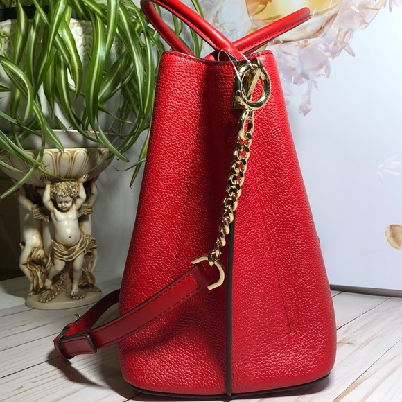 👛 MICHAEL Kors Arielle Leather Satchel - Picture 3 of 9